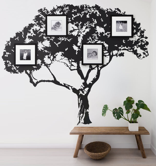 Pohutukawa Family Tree Wall Decal