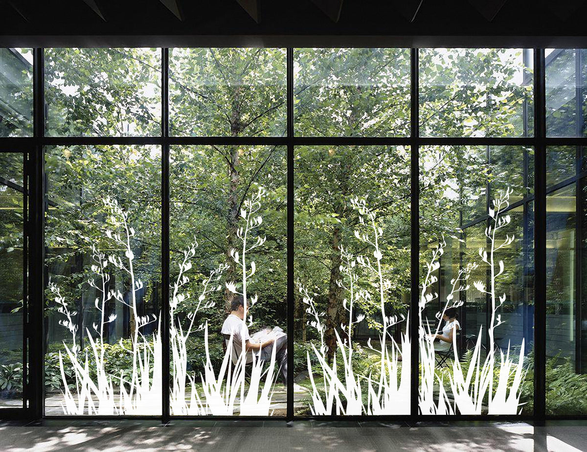 Window Strike Patterns Window Decals NZ | Frosted & Bird Strike Window Stickers – YDS STUDIO