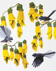 Fantails in Kowhai Wall Decal Your Decal Shop Wall Decal NZ