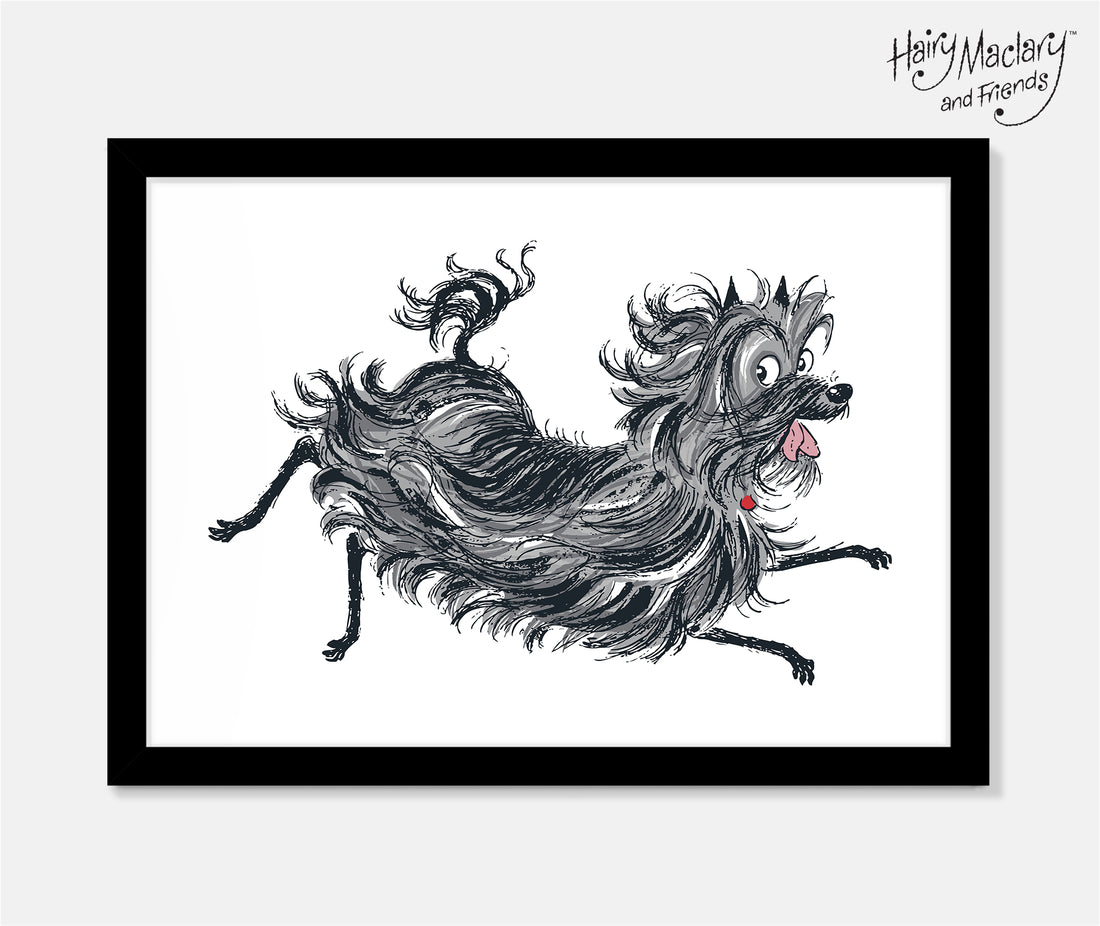Hairy Maclary Art Print
