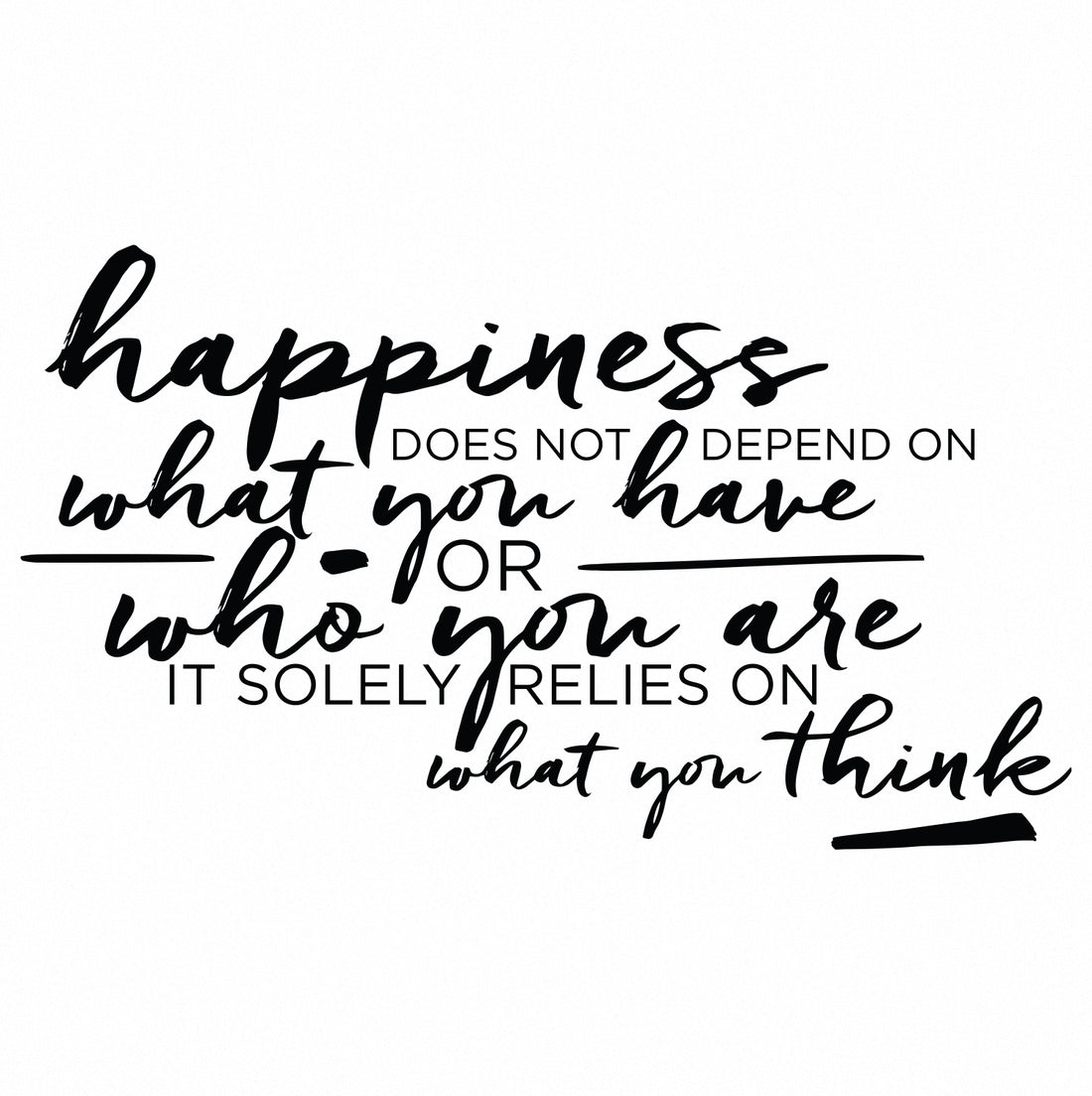 Happiness Wall Decal