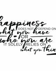 Happiness Wall Decal