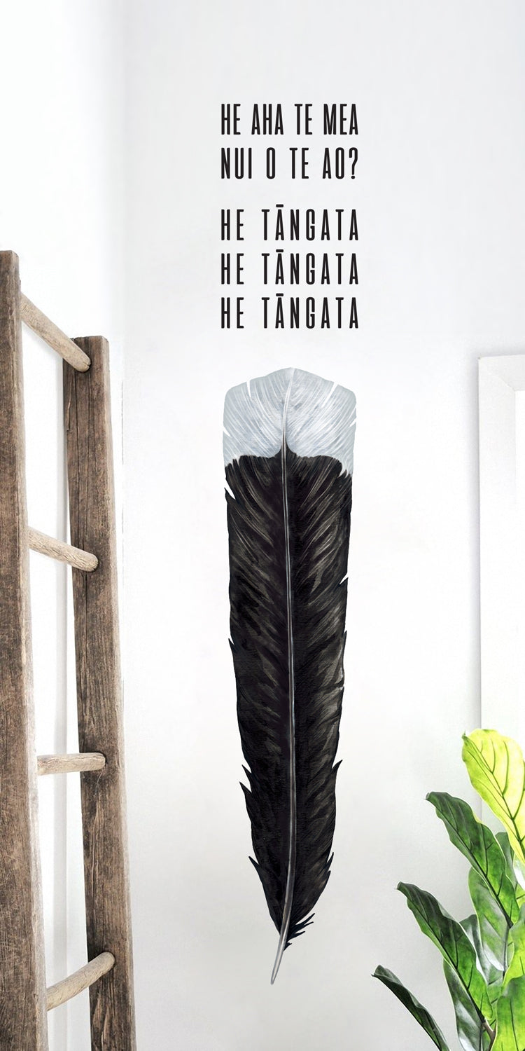 HE AHA TE MEA NUI O TE AO Wall Decal