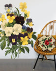 Bouquet of Pansies Wall Decal