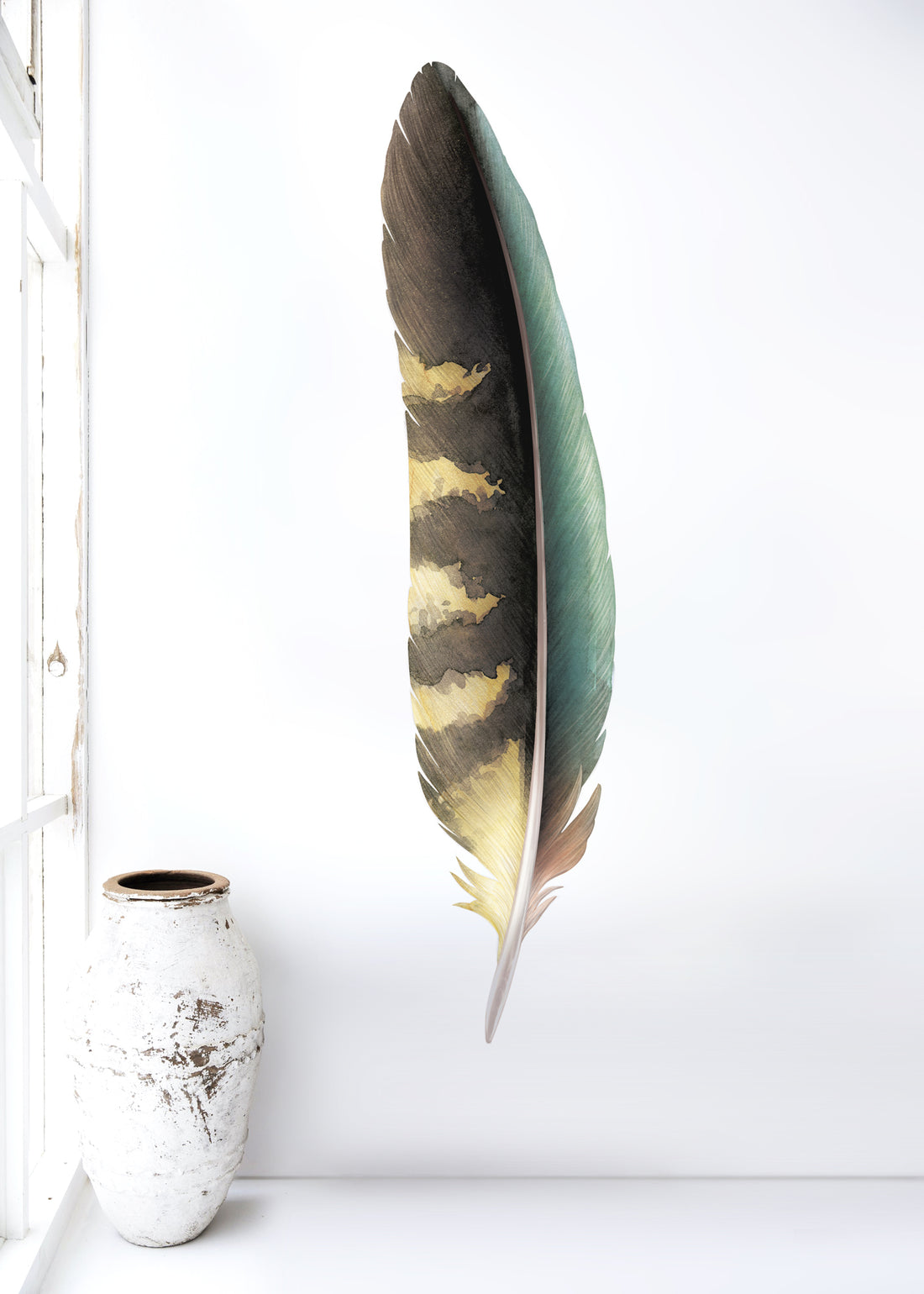 Kea Feather Wall Decal