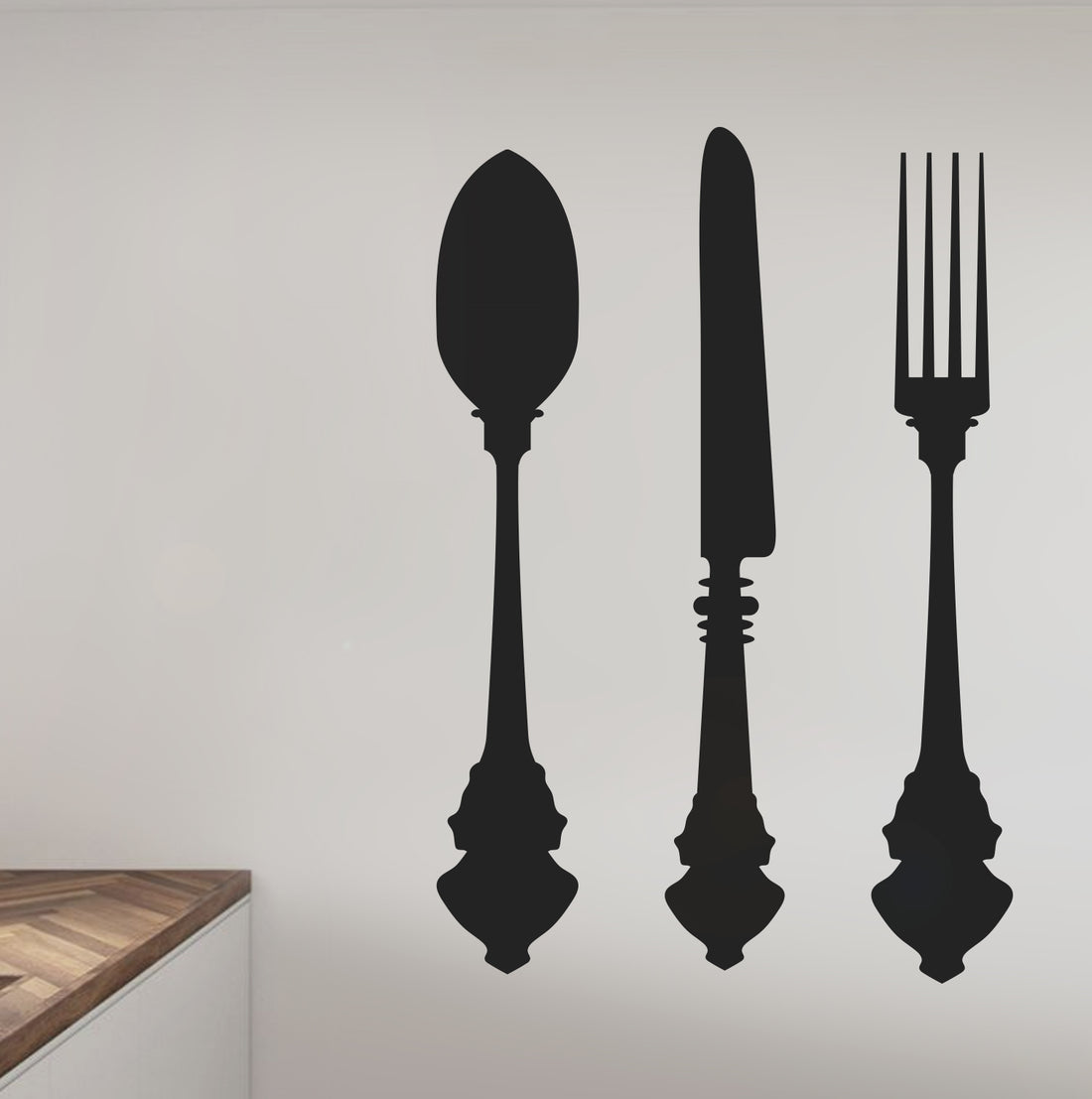Knife Fork Spoon Wall Decal