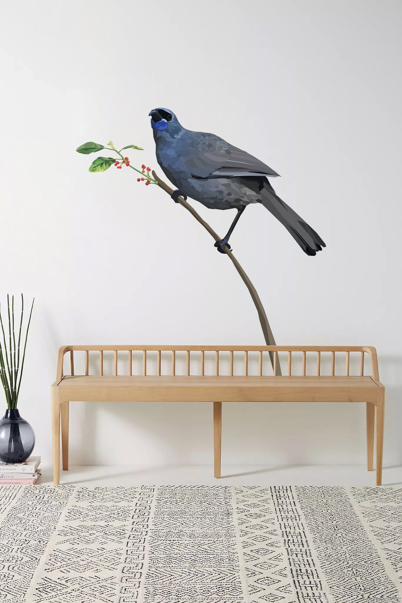 Kokako Wall Decal Your Decal Shop Wall Decal NZ