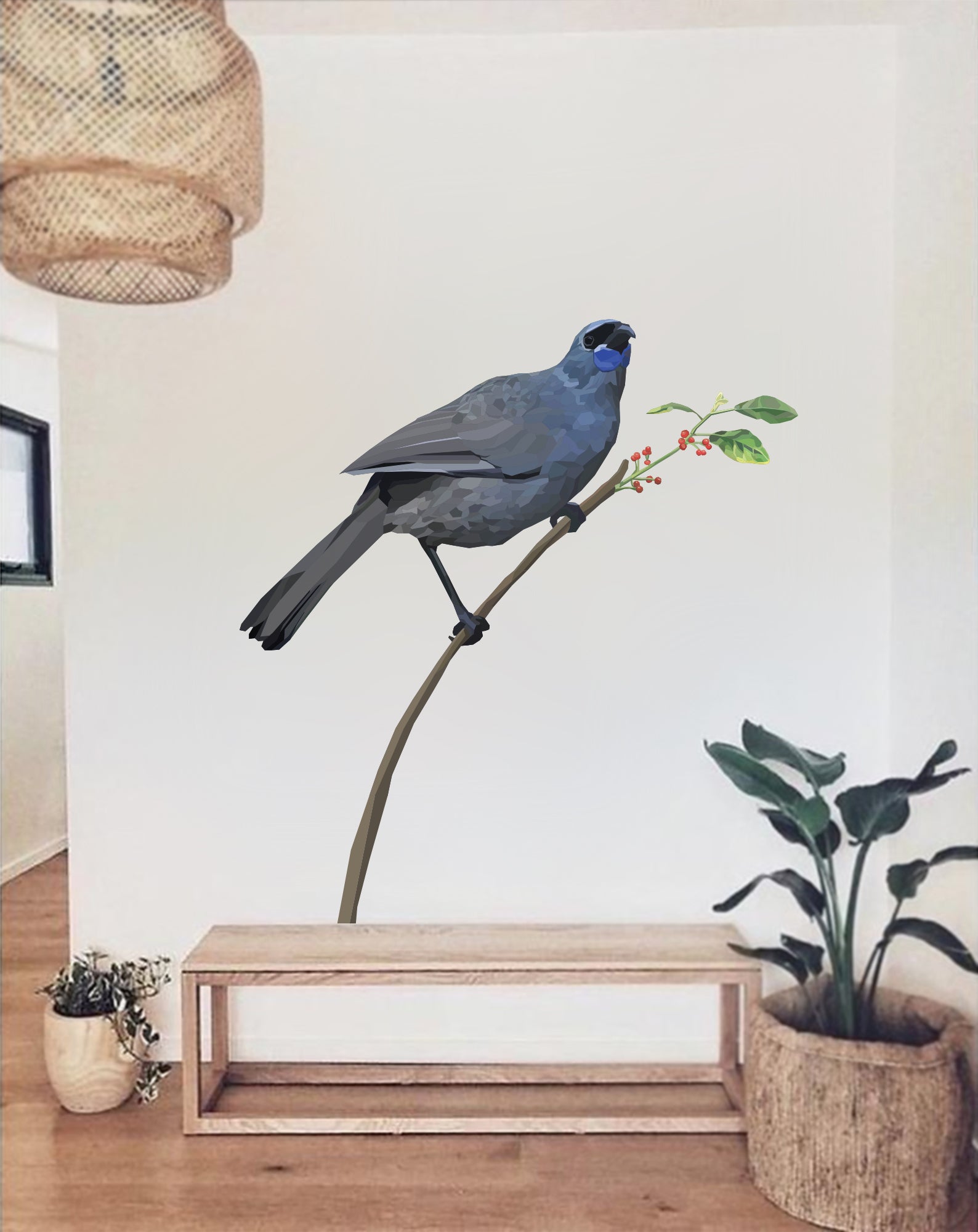 Kokako Wall Decal Your Decal Shop Wall Decal NZ