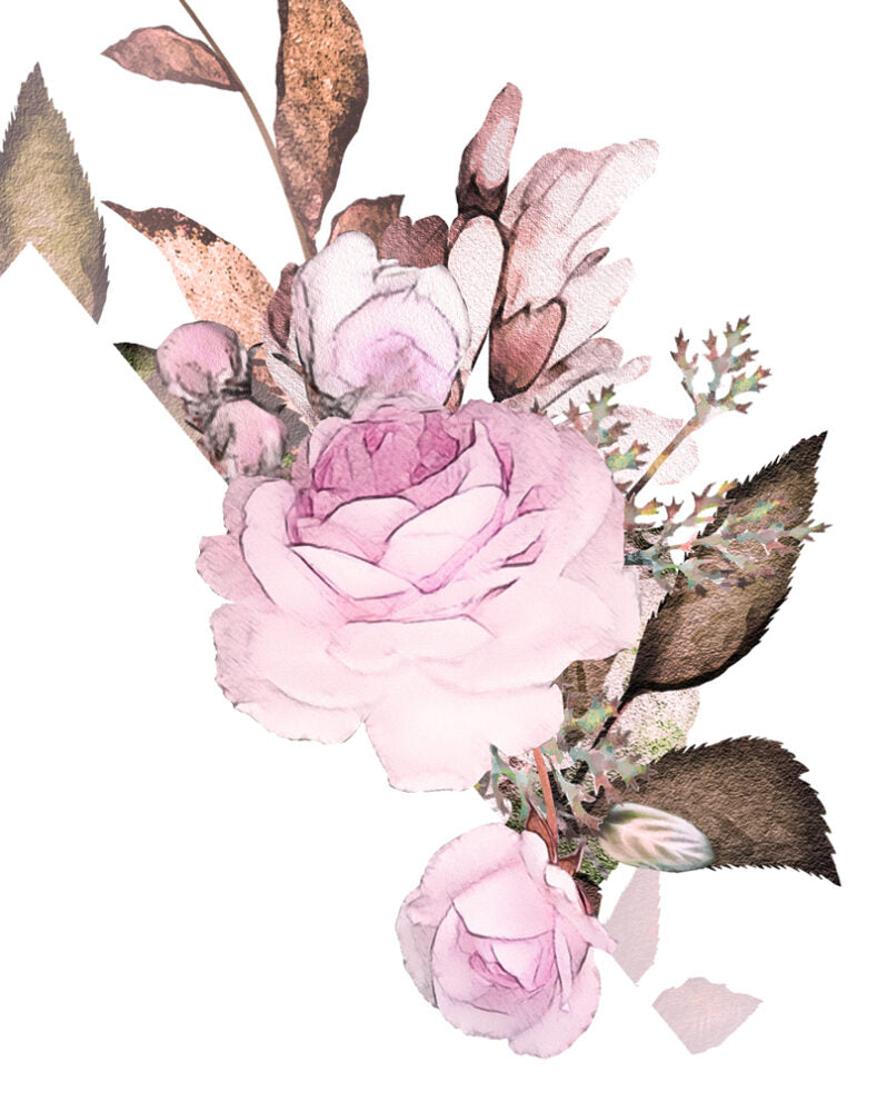 Lola’s Flower Wreath Wall Decal Your Decal Shop Wall Decal NZ