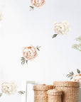 Mini Peonies Wall Decals Your Decal Shop Wall Decal NZ