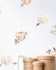 Mini Peonies Wall Decals Your Decal Shop Wall Decal NZ