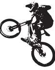 Mountain Biker Wall Decal Your Decal Shop Wall Decal NZ