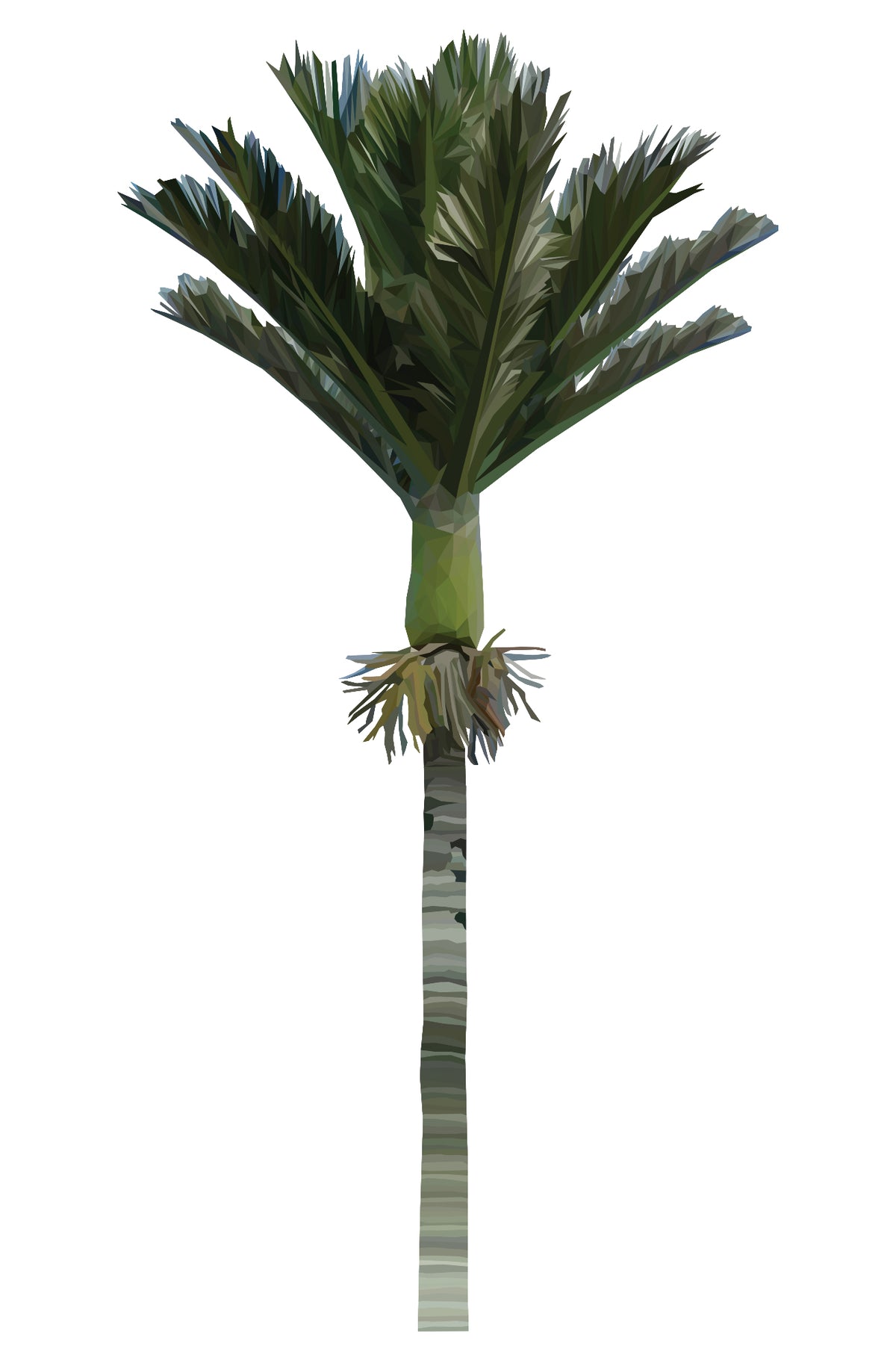 Nikau Palm Wall Decal