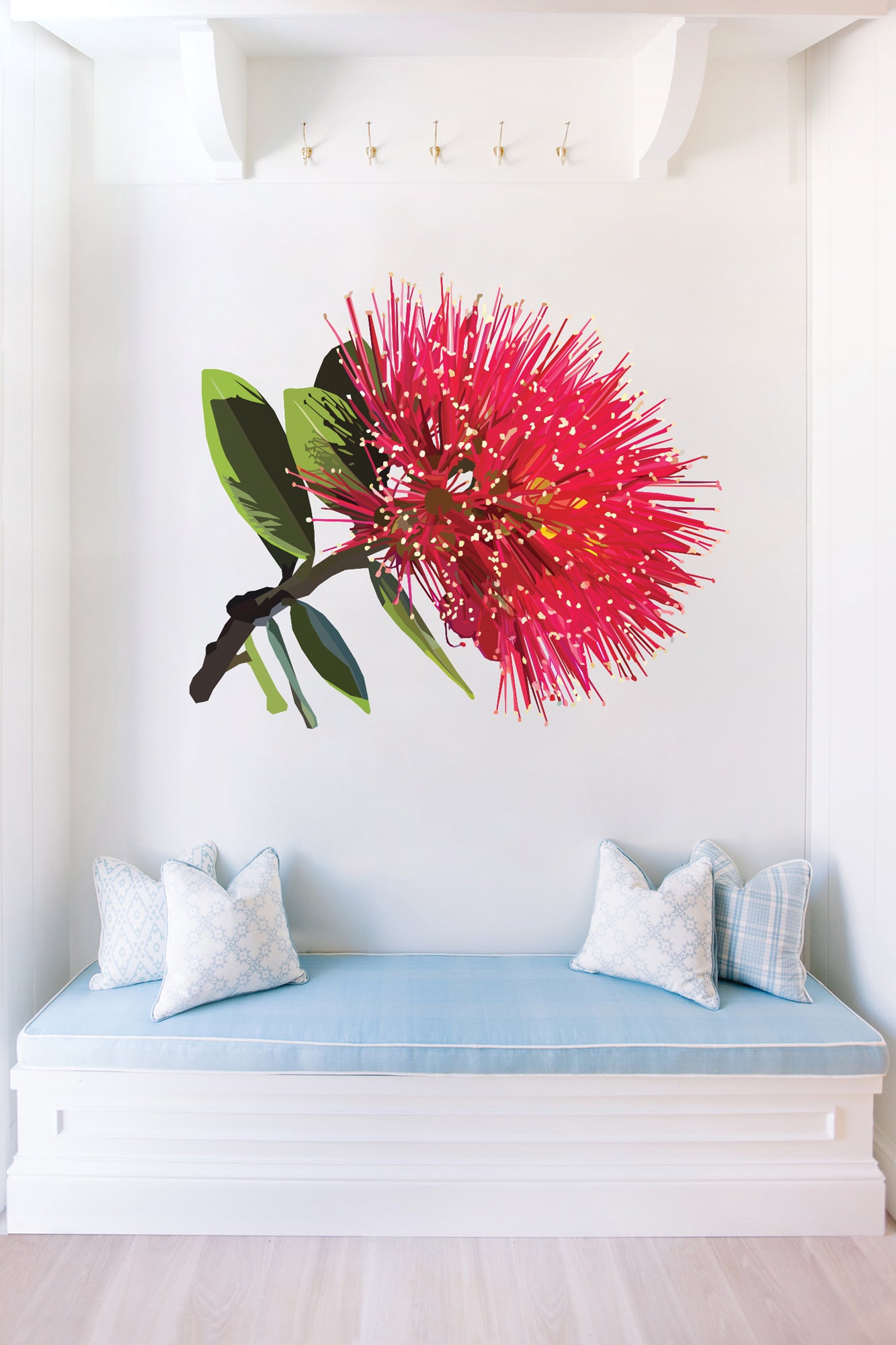 Pohutukawa Flower Wall Decal Your Decal Shop Wall Decal NZ