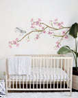 Blossom Tree Fantail Wall Decal