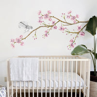 Blossom Tree Fantail Wall Decal