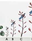 Native NZ Tui Wall Decal