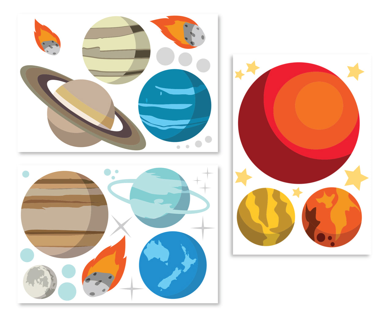 Solar System Wall Decals Your Decal Shop Wall Decal NZ