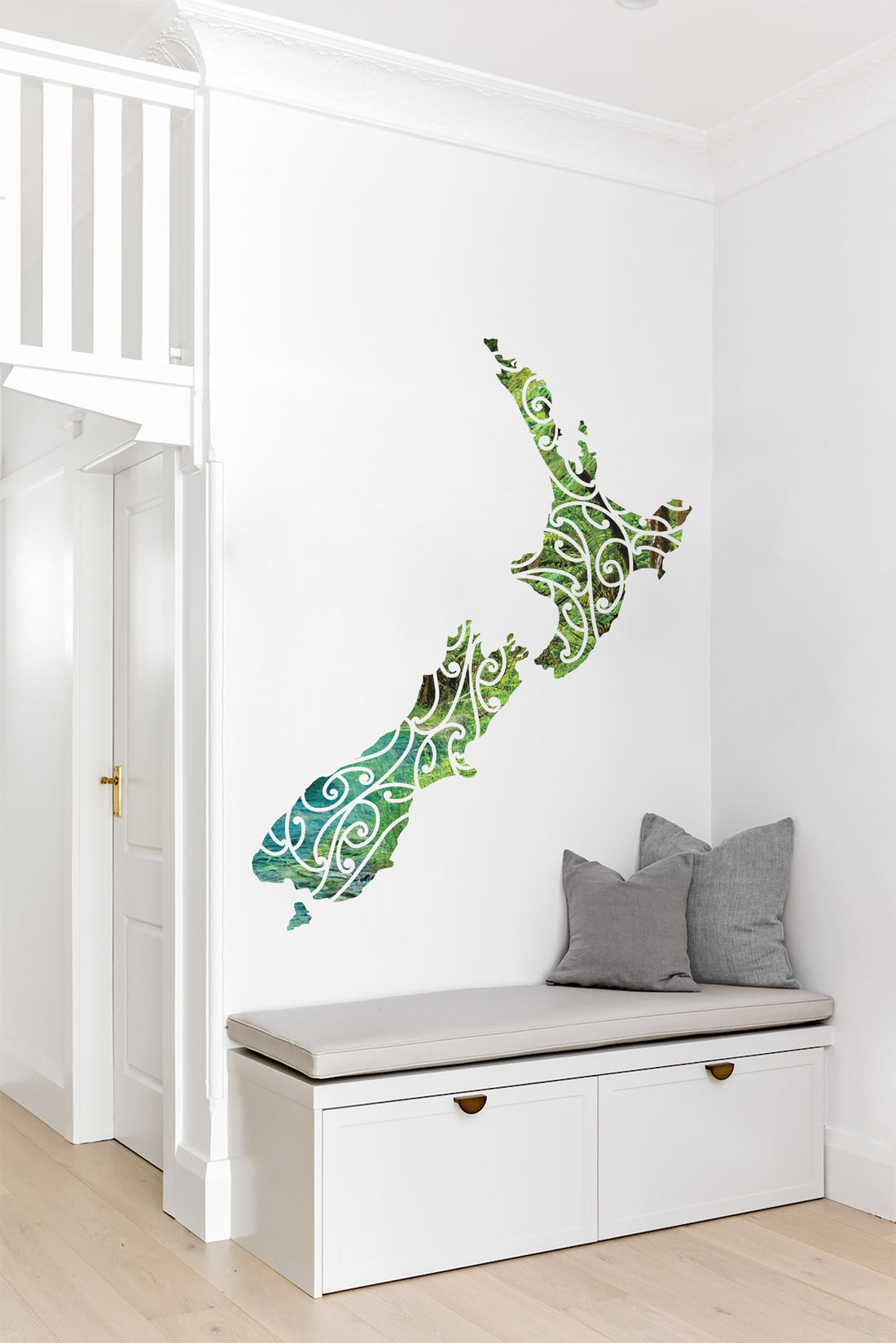 Te Whenua wall decal – Your Decal Shop