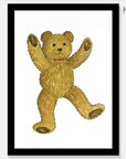 Hairy Maclary Teddy Art Print