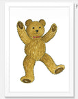 Hairy Maclary Teddy Art Print