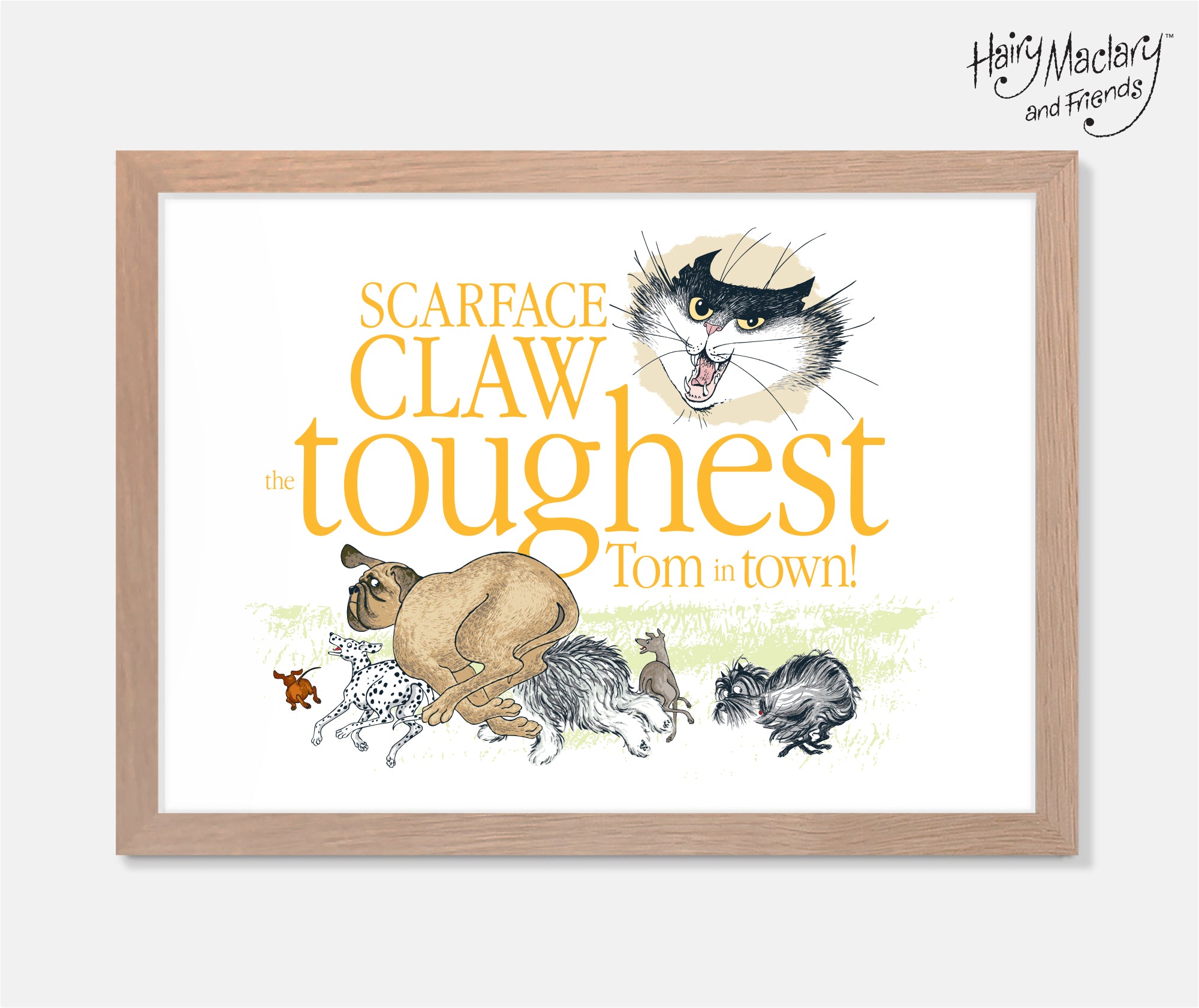 The Toughest Tom In Town Art Print