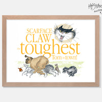The Toughest Tom In Town Art Print