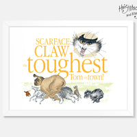 The Toughest Tom In Town Art Print