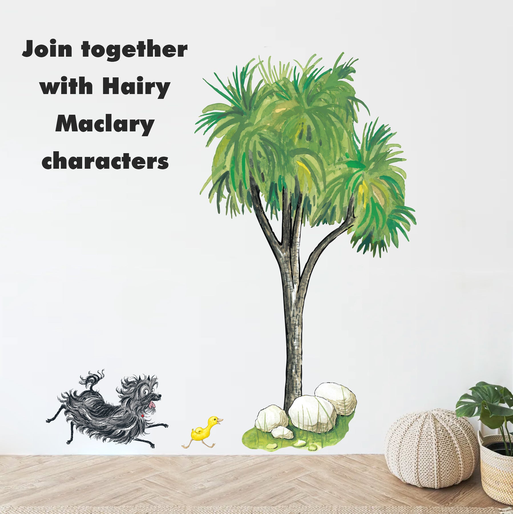 Hairy Maclary Cabbage Tree