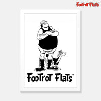 Footrot Flats - Wal and Dog Print