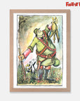 Footrot Flats - Wal Hunting Print
