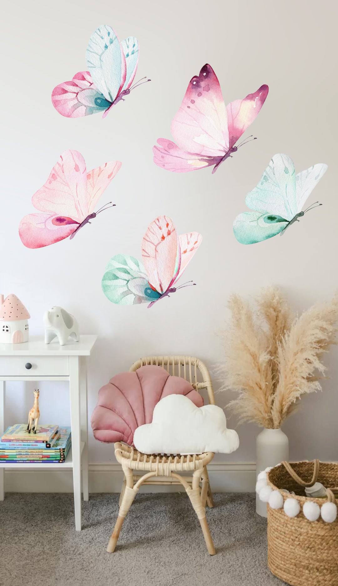 Watercolour Butterflies Wall Decals Your Decal Shop Wall Decal NZ