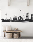 Wellington Skyline Wall Decal Your Decal Shop Wall Decal NZ